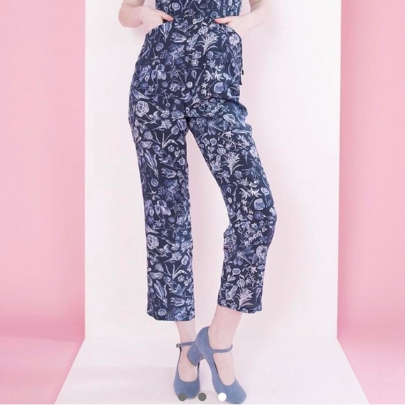 Samantha Pleet Botanical Print Jumpsuit - Picture 3 of 6